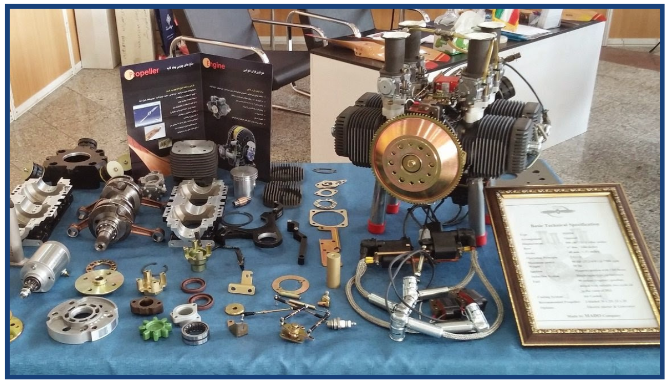 Mado MD-550 engine